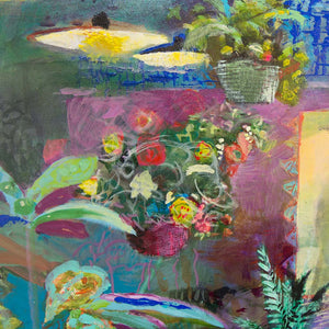 Paul Jorgensen The Night Garden | 40" x 30" Acrylic on Canvas