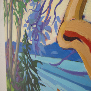 Greta Guzek A Change of Pace | 36" x 36" Acrylic on Canvas