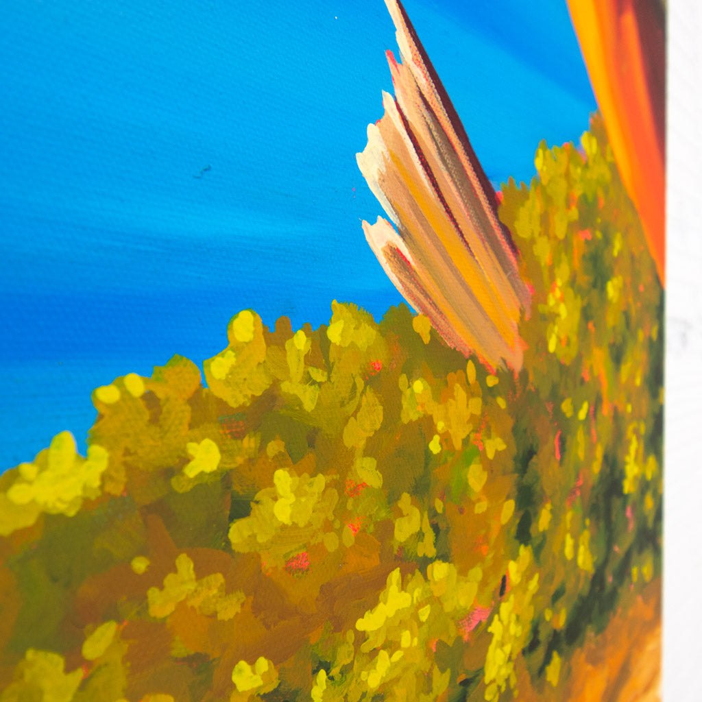 Jenna D. Robinson Hammock View | 60" x 48" Acrylic on Canvas