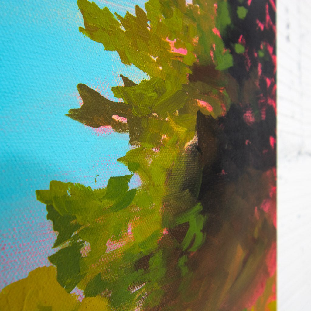 Jenna D. Robinson Reminisce | 48" x 48" Acrylic on Canvas
