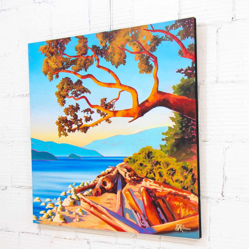Jenna D. Robinson Reminisce | 48" x 48" Acrylic on Canvas