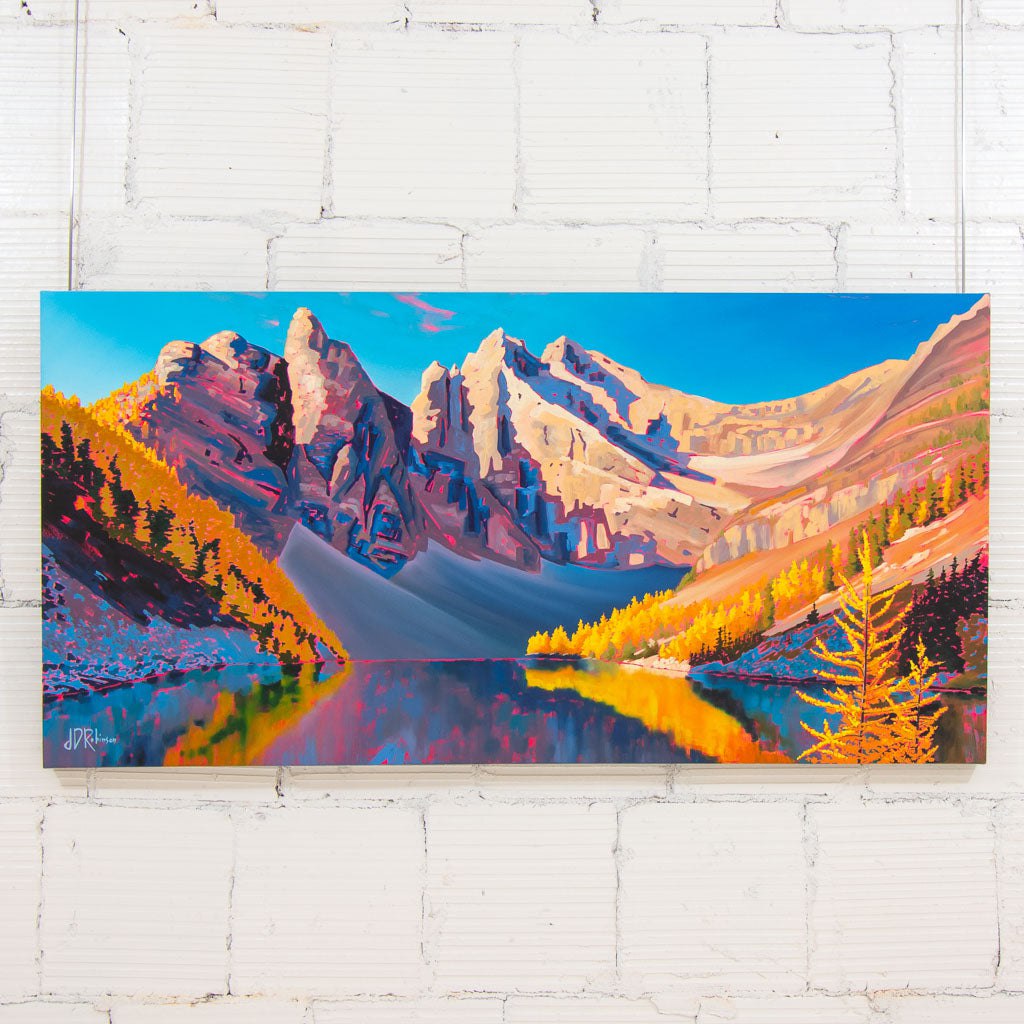 Devil's Gold | 30" x 60" Acrylic on Canvas Jenna D. Robinson