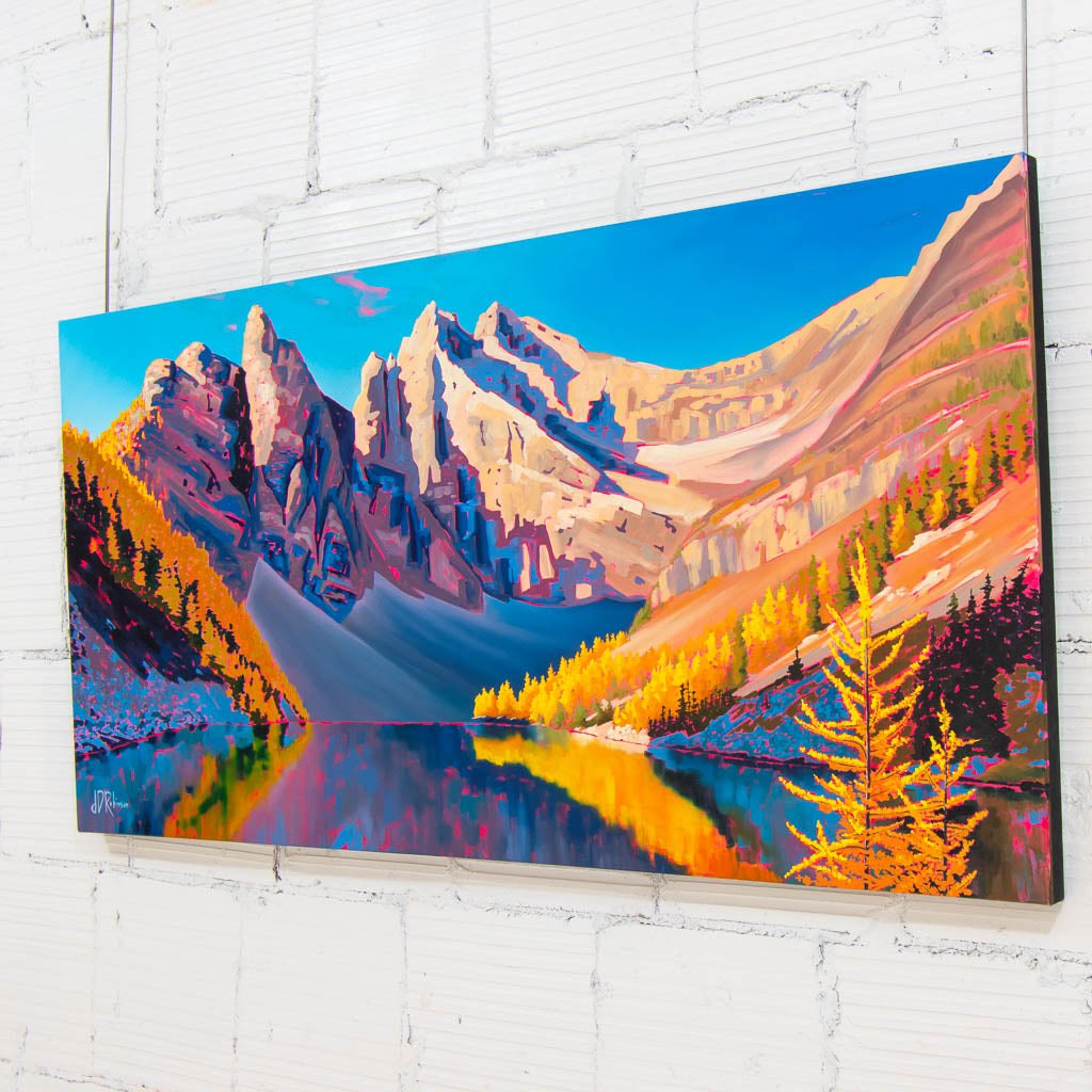 Devil's Gold | 30" x 60" Acrylic on Canvas Jenna D. Robinson