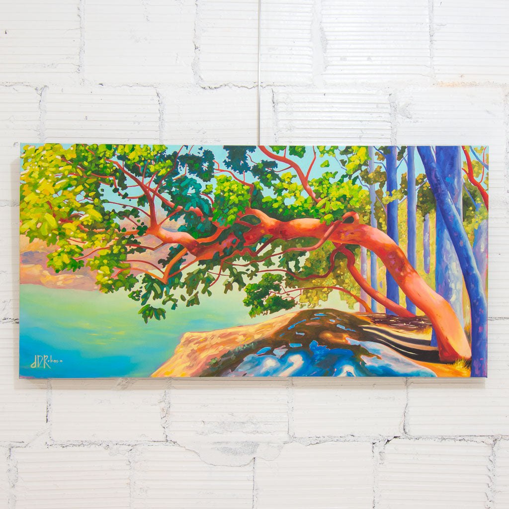 Seeking the Light | 24" x 48" Acrylic on Canvas Jenna D. Robinson
