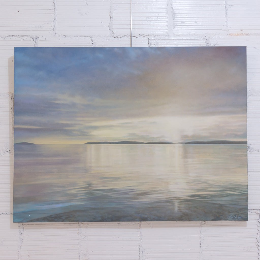 Patricia Johnston Seascape Coast | 36" x 48" Oil on Canvas
