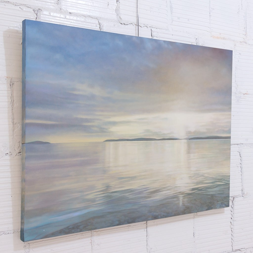 Patricia Johnston Seascape Coast | 36" x 48" Oil on Canvas