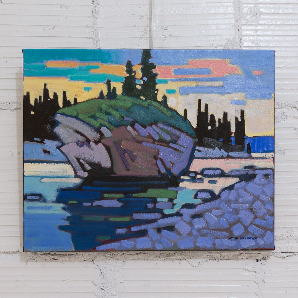 Teapot Rock, Peace River | 16" x 20" Oil on Canvas Cameron Bird