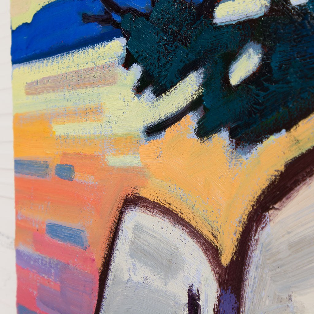 Cameron Bird Windswept Outcrop | 16" x 20" Oil on Canvas