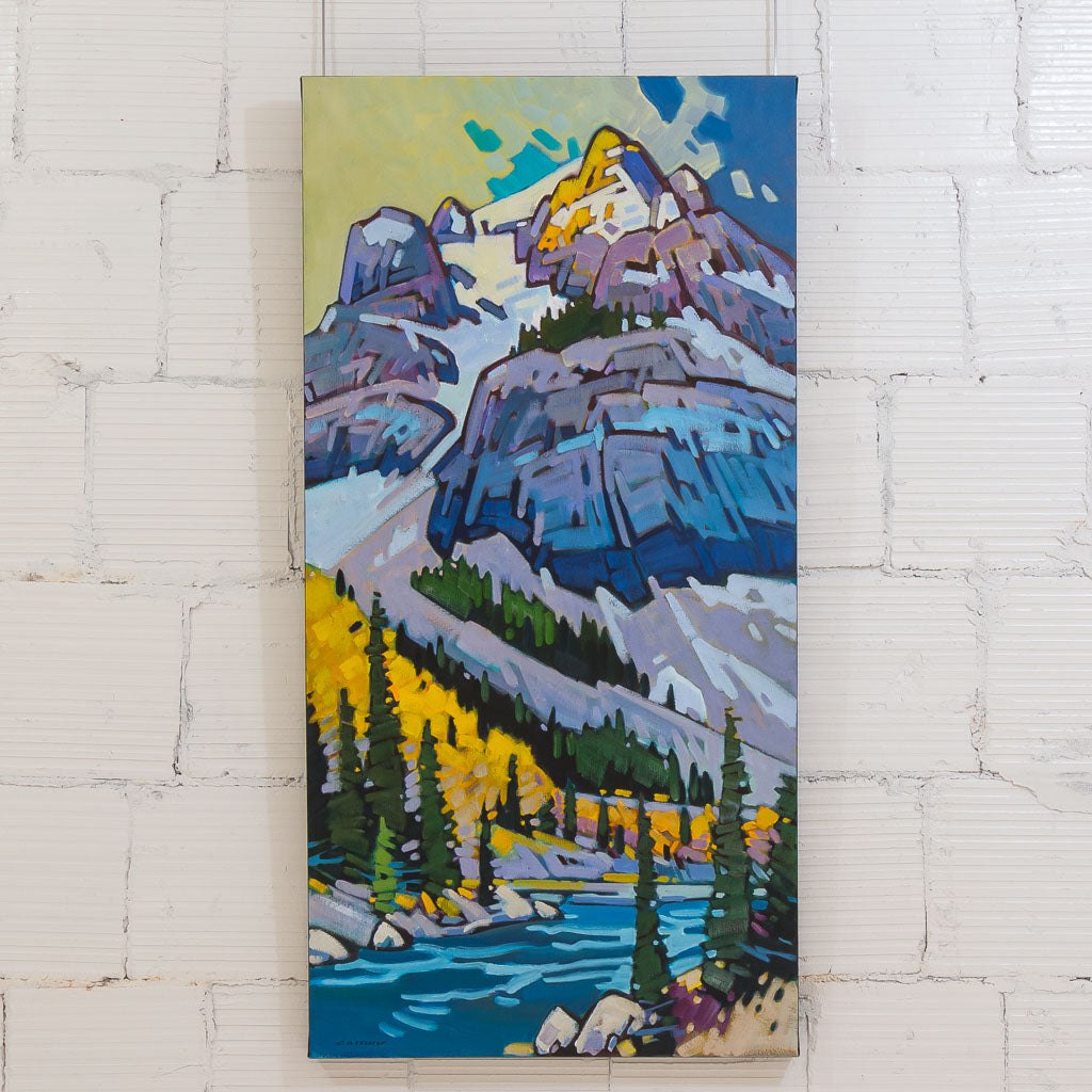Kicking Horse Pass | 60" x 30" Oil on Canvas Cameron Bird