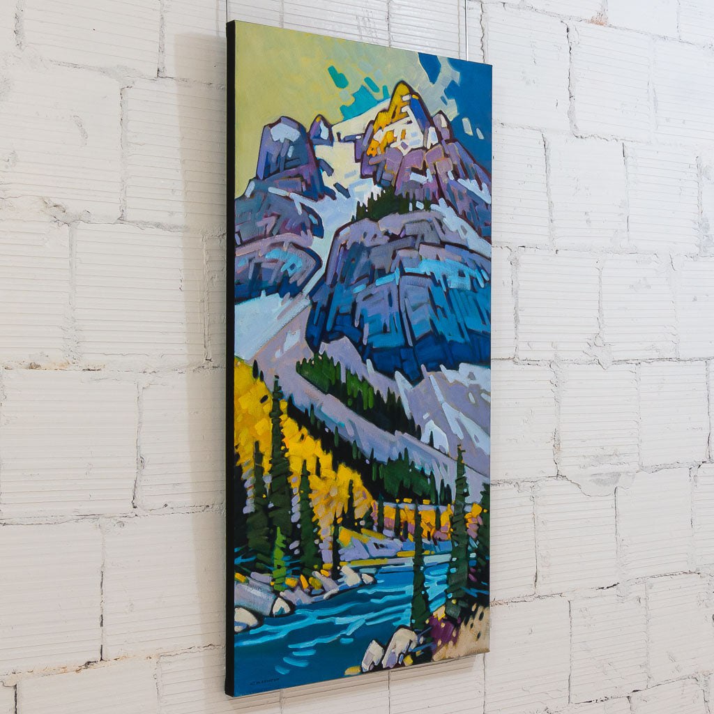 Kicking Horse Pass | 60" x 30" Oil on Canvas Cameron Bird