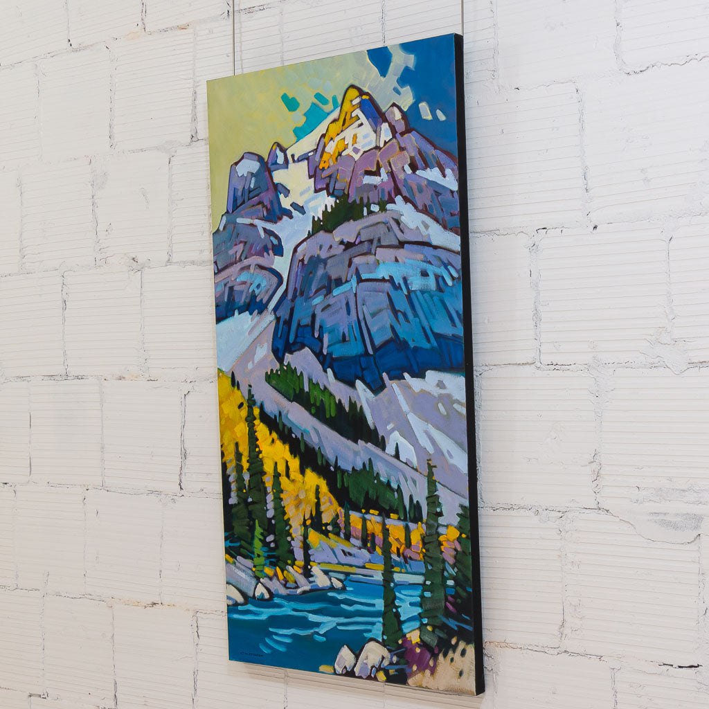 Kicking Horse Pass | 60" x 30" Oil on Canvas Cameron Bird