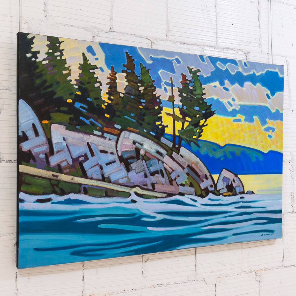 Summer Winds, Hardy | 40" x 60" Oil on Canvas Cameron Bird