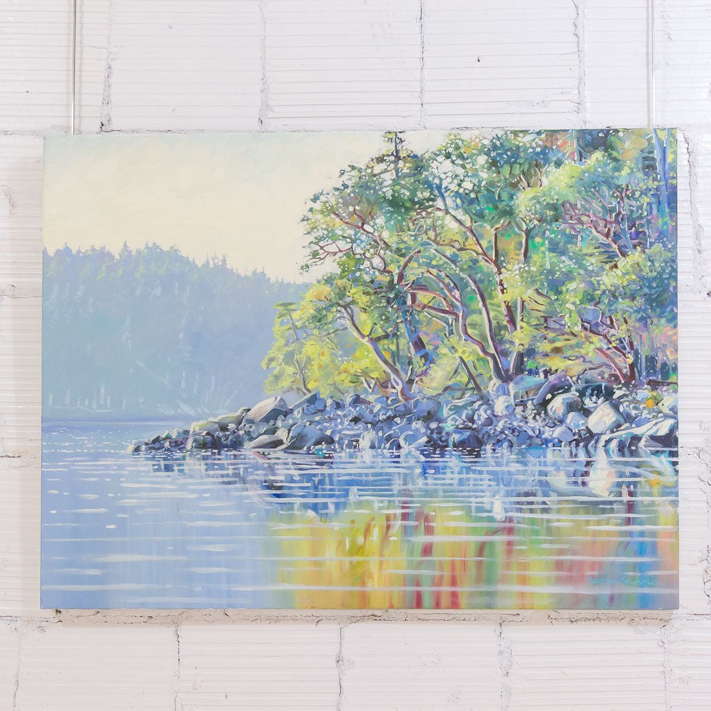 Naomi Cairns Shoreline XI | 36" x 48" Oil on Canvas