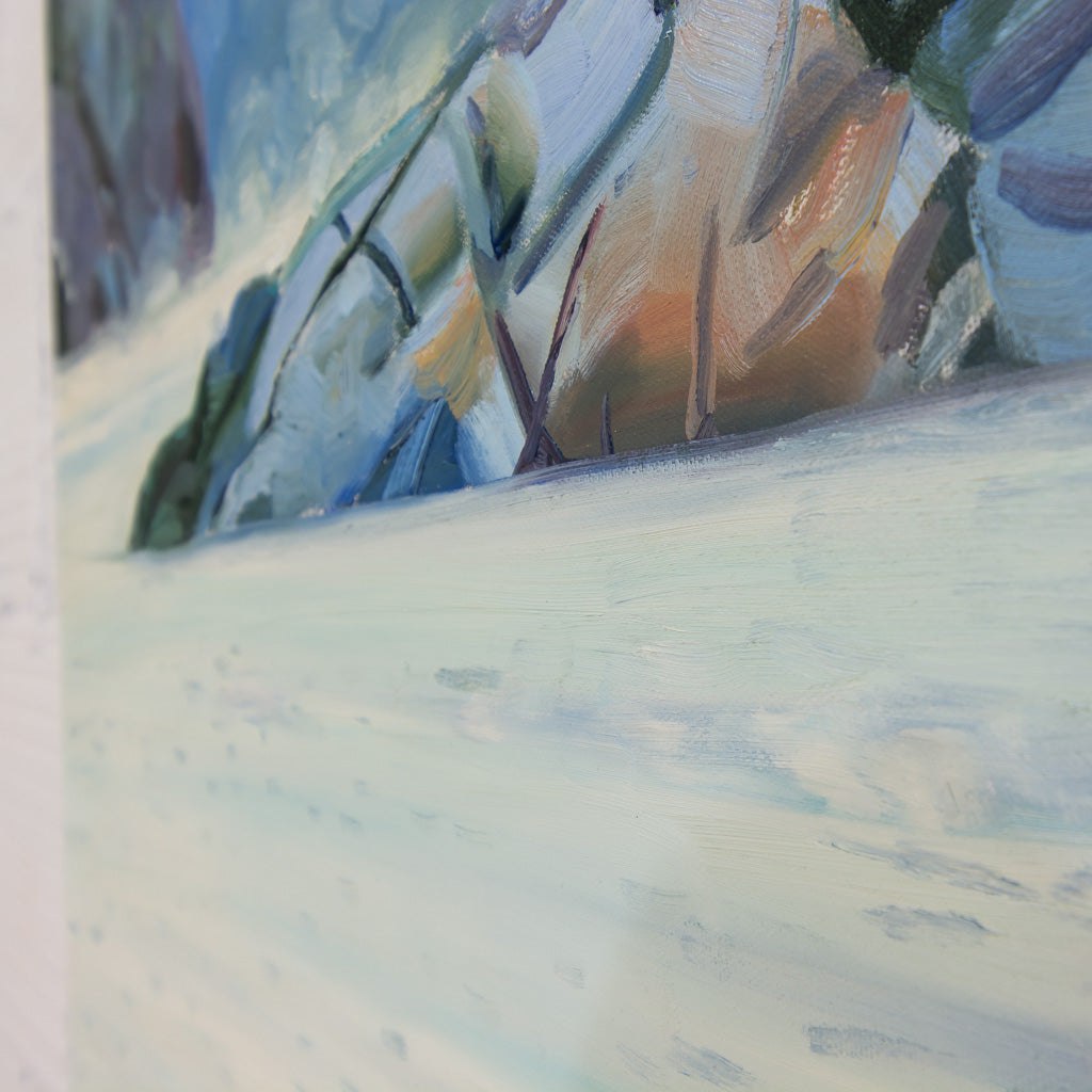 Refuge Cove I | 40" x 60" Oil on Canvas Naomi Cairns