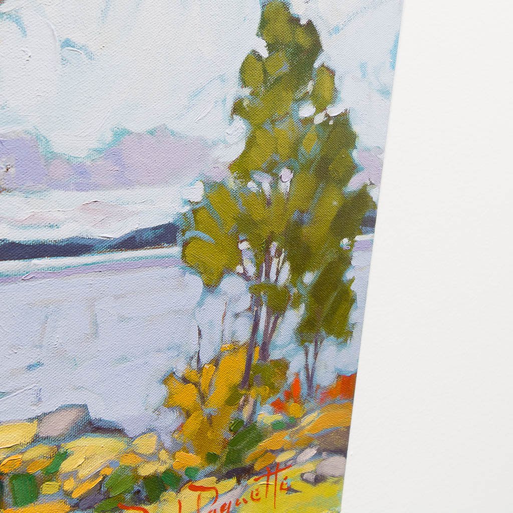 Saltspring Island Shore | 16" x 20" Oil on Canvas Paul Paquette