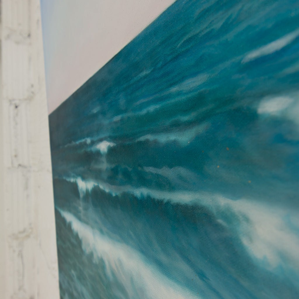 Seascape - Waves #2 | 36" x 48" Oil on Canvas Patricia Johnston