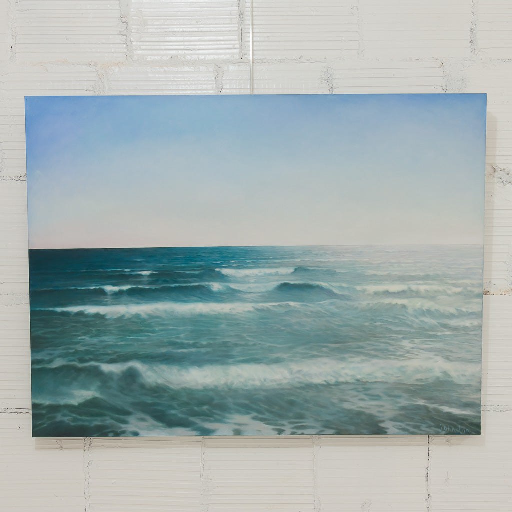 Seascape - Waves #2 | 36&quot; x 48&quot; Oil on Canvas Patricia Johnston