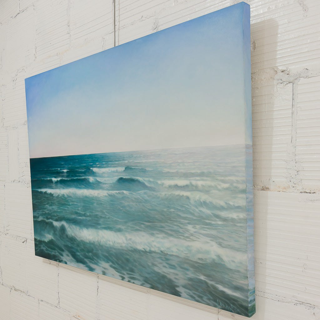Seascape - Waves #2 | 36" x 48" Oil on Canvas Patricia Johnston