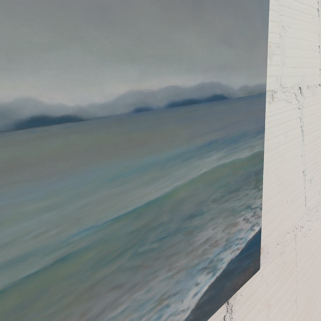 Sky, Beach & Sea | 36" x 48" Oil on Canvas Patricia Johnston