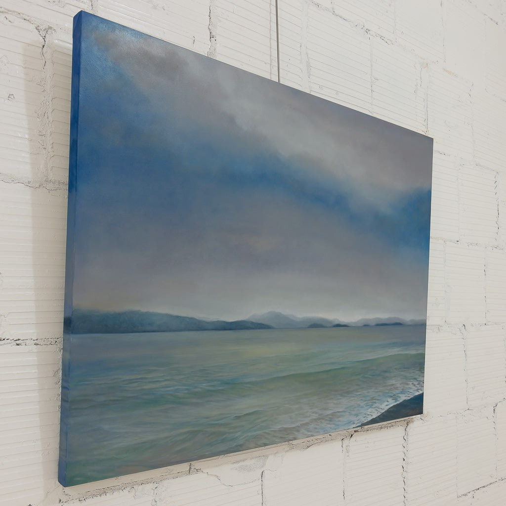Sky, Beach & Sea | 36" x 48" Oil on Canvas Patricia Johnston