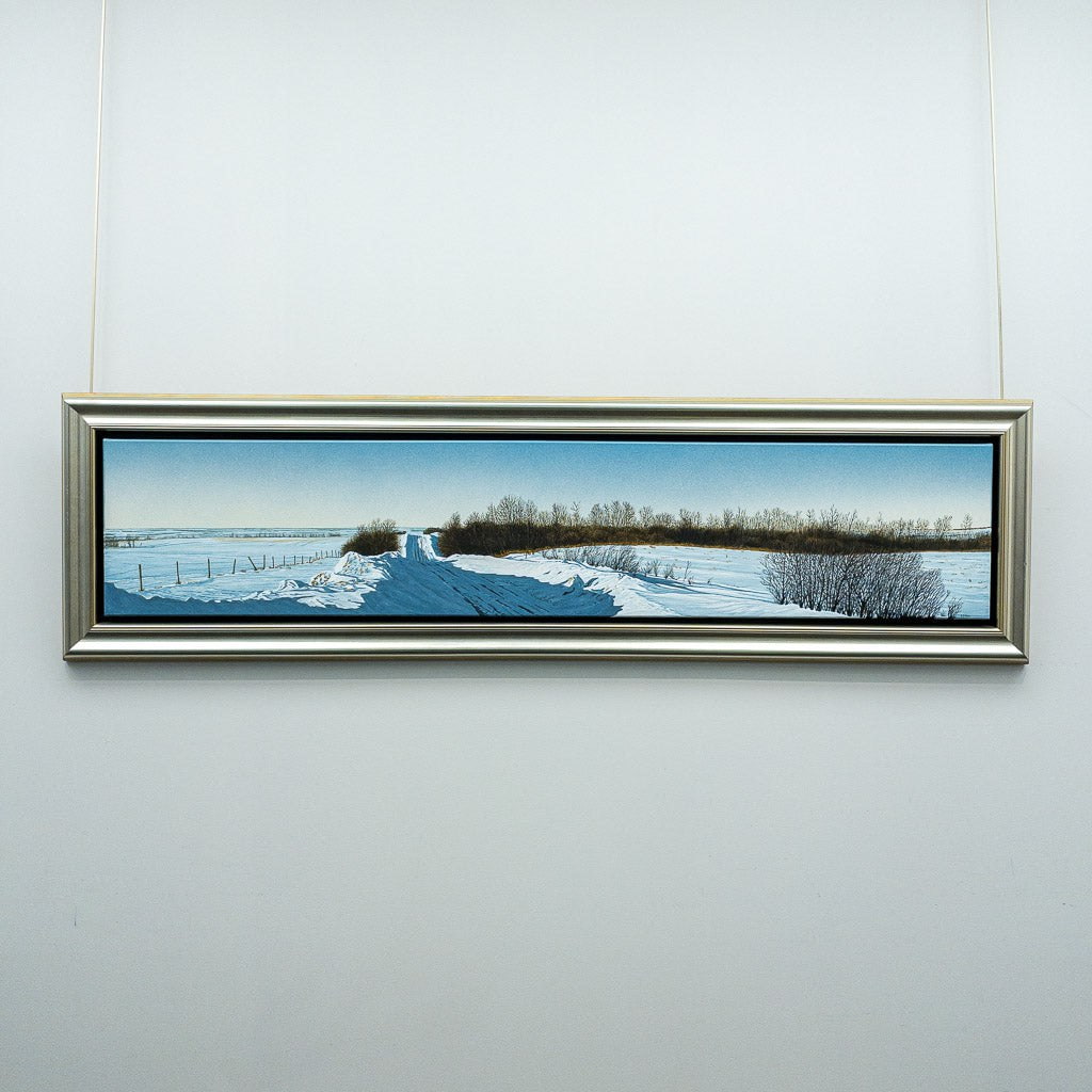 W. H. Webb Way Through (2010) | 12" x 60" Acrylic on Canvas