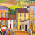Hills in Gaiole | 40" x 32" Acrylic on Canvas Alain Bédard