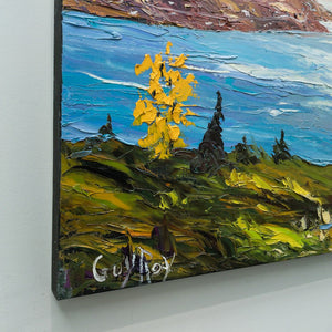 Guy Roy De L'eau Pour Le Jardin | 34" x 60" Oil on Canvas