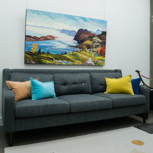 Guy Roy De L'eau Pour Le Jardin | 34" x 60" Oil on Canvas