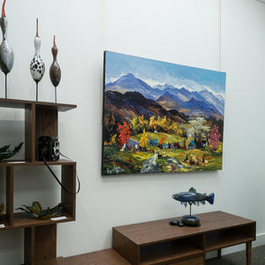 Guy Roy Quelle Vue | 36" x 48" Oil on Canvas
