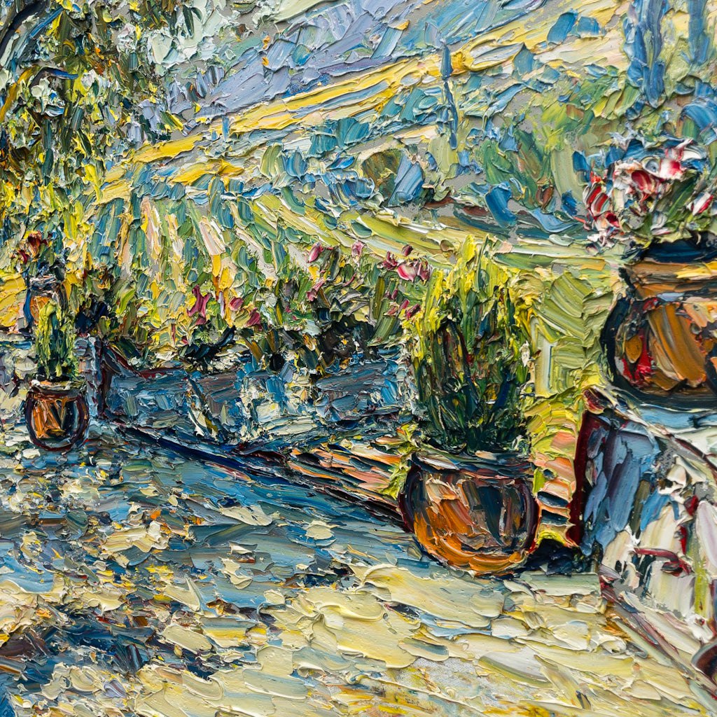 Lumière du Provence, Domain Souviou | 24" x 30" Oil on Canvas Raynald Leclerc