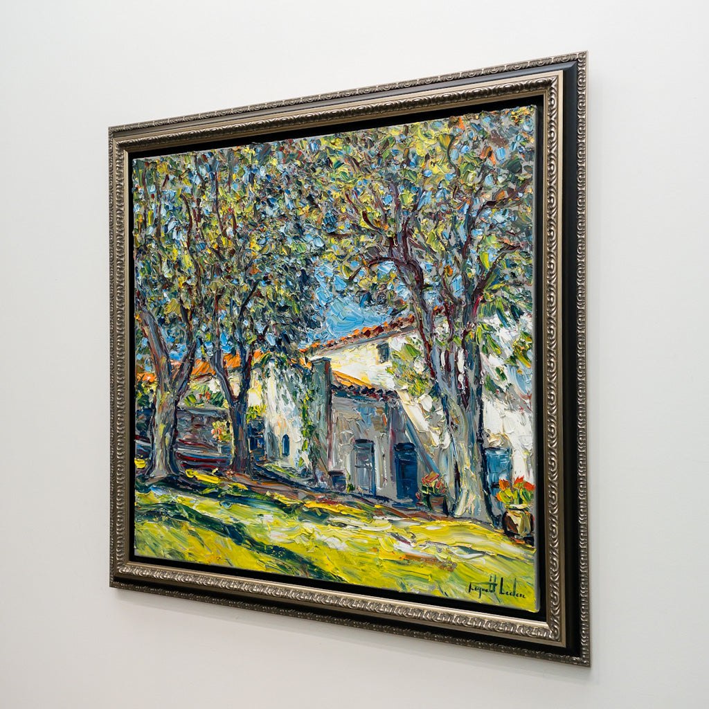 La Bastide Domaine Souviou, Provence | 30" x 30" Oil on Canvas Raynald Leclerc