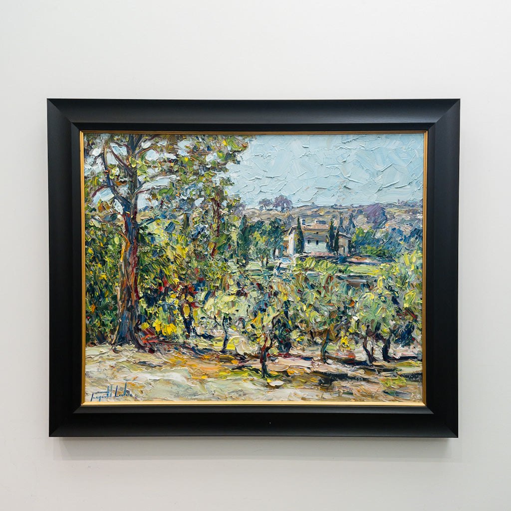 Raynald Leclerc Vue Sur la Bastide | 24" x 30" Oil on Canvas