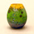 Murrini Vase | 7" x 5" x 5" Murrini Patterned Blown Glass Darren Petersen