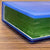 Light Reading - Light Blue/Green | 1.75" x 8.75" x 5" Kilnformed Glass Bob Leatherbarrow