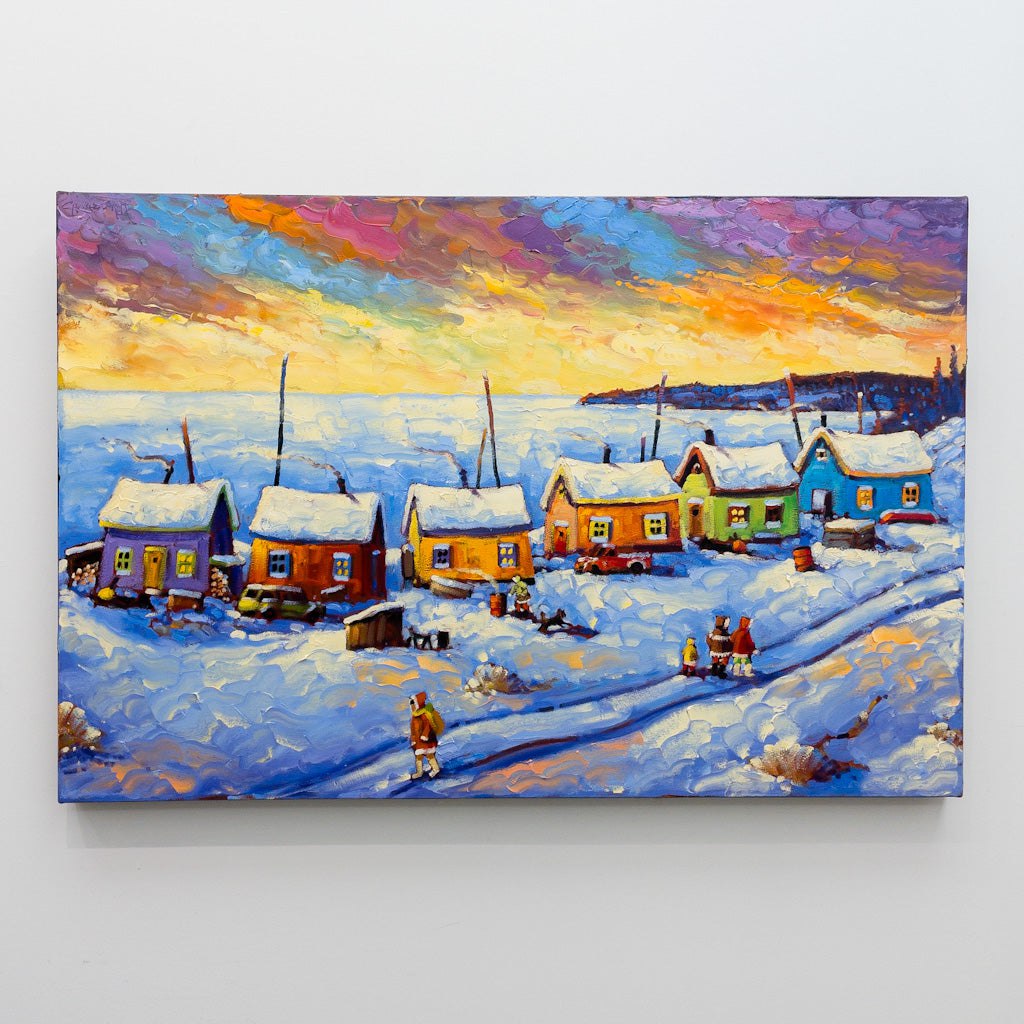 Rod Charlesworth N'dilo, Rainbow Valley, NWT | 24" x 36" Oil on Canvas
