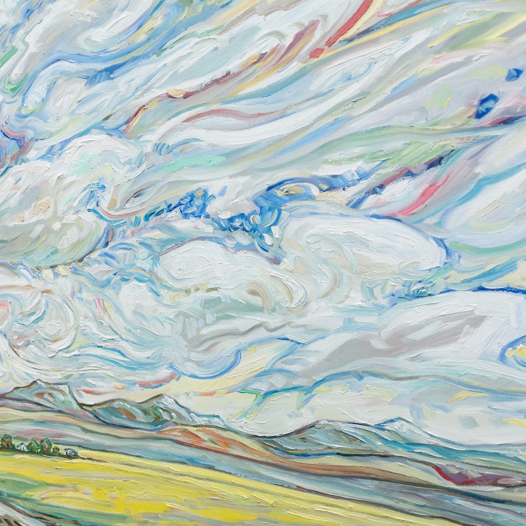 High Centered | 36" x 60" Oil on Canvas Steve R. Coffey