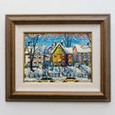 On a Quiet Street | 12" x 16" Oil on Panel Rod Charlesworth