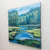 Summer Hardy Lake #1 | 36" x 36" Acrylic on Canvas Shi Le