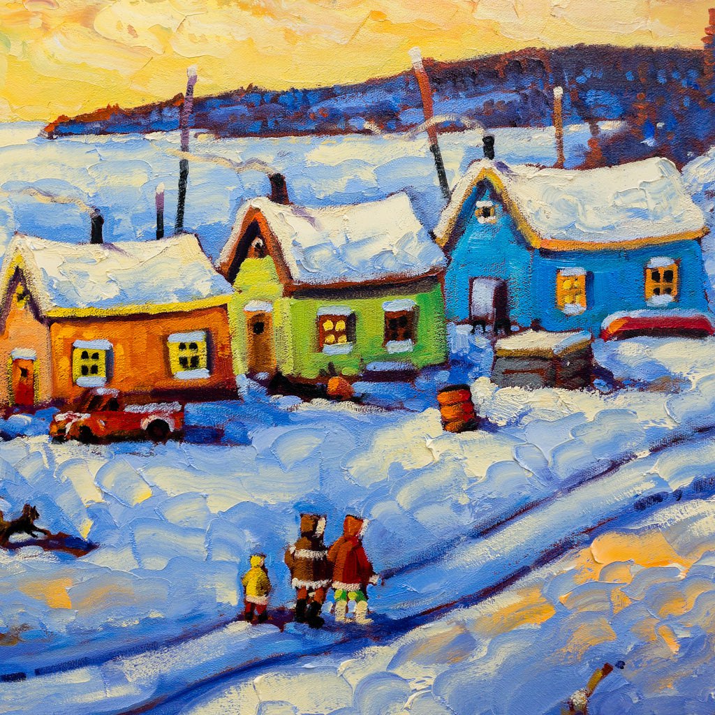 Rod Charlesworth N'dilo, Rainbow Valley, NWT | 24" x 36" Oil on Canvas
