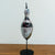 Upright Shorebird - Black Beak | 14" x 4" Blown Glass with Forged Metal Darren Petersen