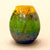 Murrini Vase | 7" x 5" x 5" Murrini Patterned Blown Glass Darren Petersen