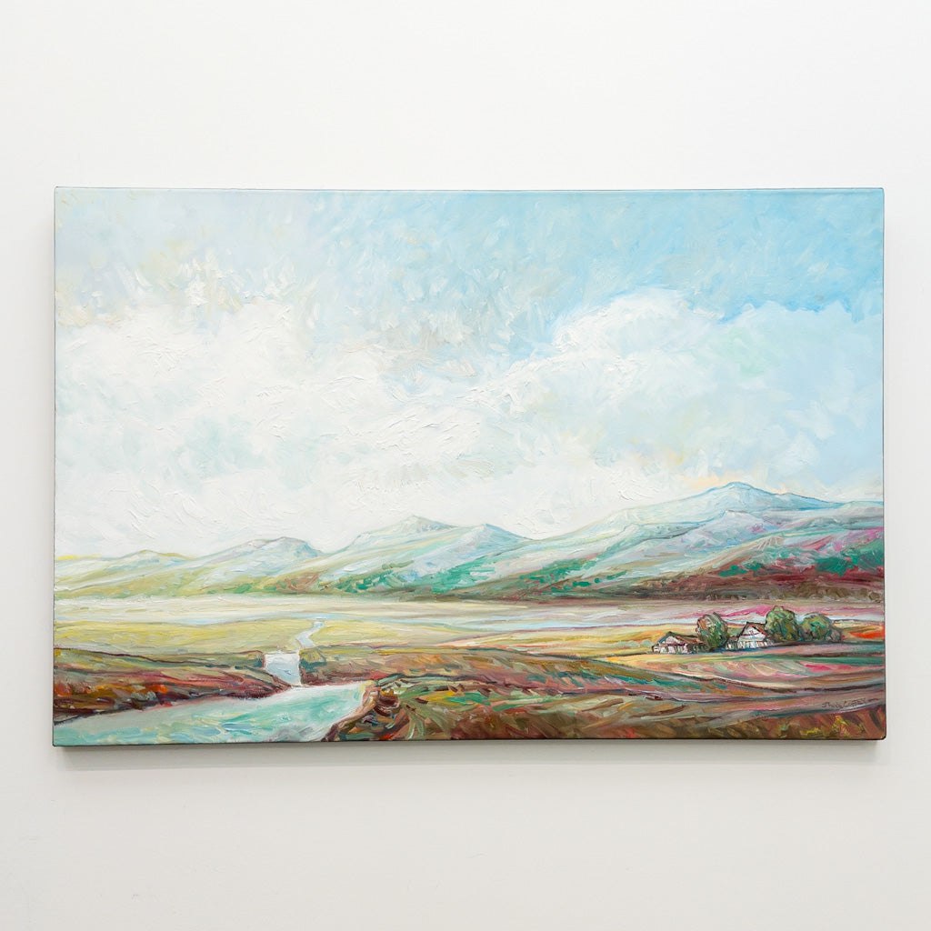 Steve R. Coffey Home Edge | 24" x 36" Oil on Canvas