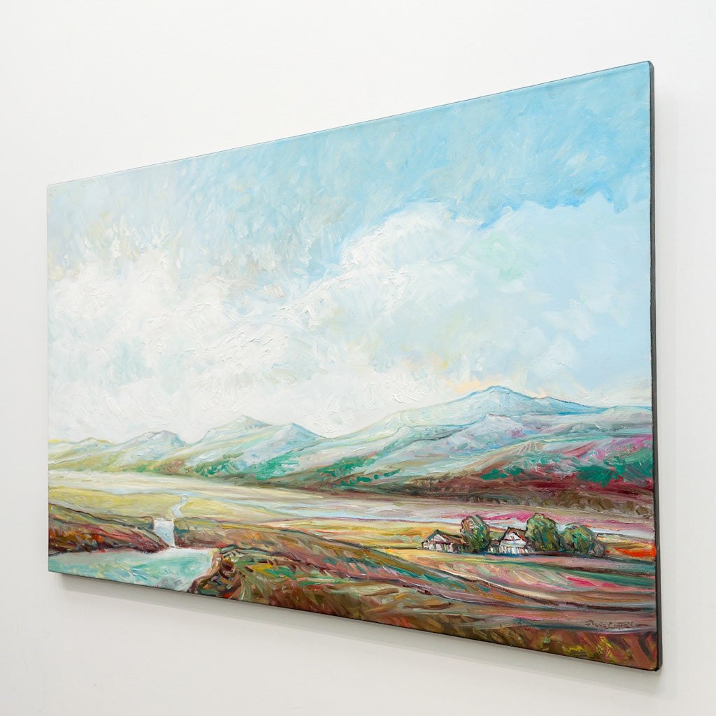 Steve R. Coffey Home Edge | 24" x 36" Oil on Canvas