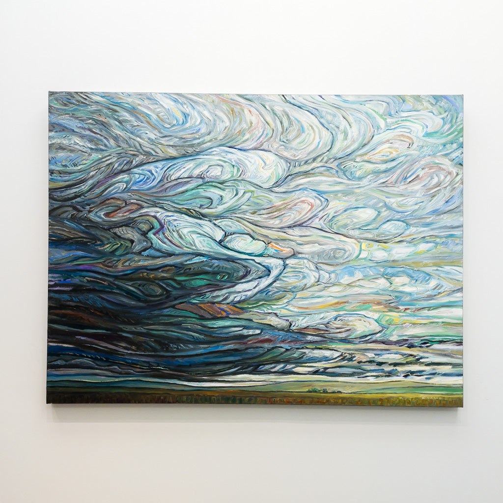 Steve R. Coffey Summer Swirl Day | 36&quot; x 48&quot; Oil on Canvas