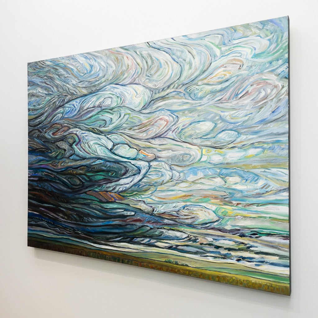 Steve R. Coffey Summer Swirl Day | 36" x 48" Oil on Canvas