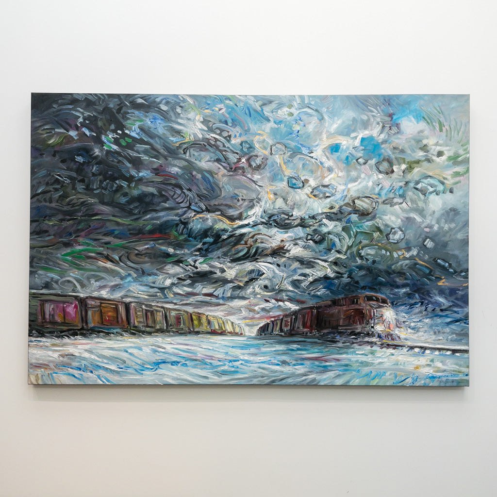 The Parting Ways | 40&quot; x 60&quot; Oil on Canvas Steve R. Coffey