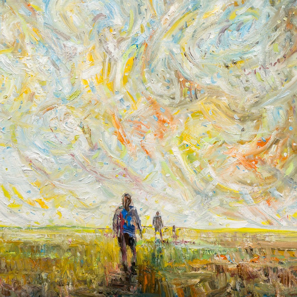 Steve R. Coffey The Walk | 36" x 20" Oil on Canvas
