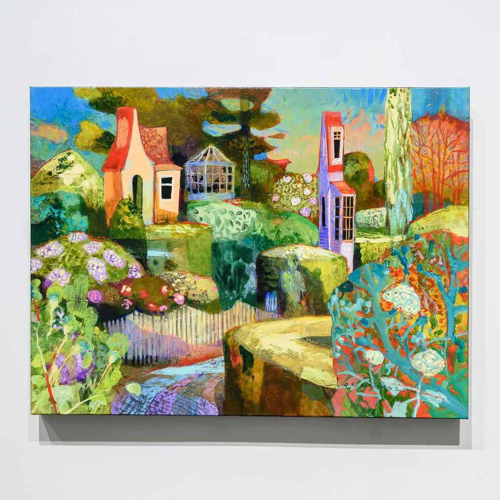 The Rose Trail | 18" x 24" Acrylic on Canvas Paul Jorgensen