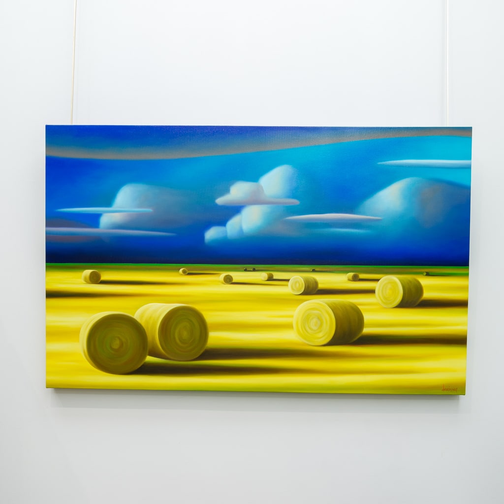 Dana Irving A Tumultuous Sky | 30" x 48" Oil on Canvas