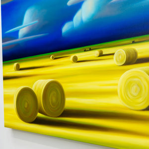 Dana Irving A Tumultuous Sky | 30" x 48" Oil on Canvas